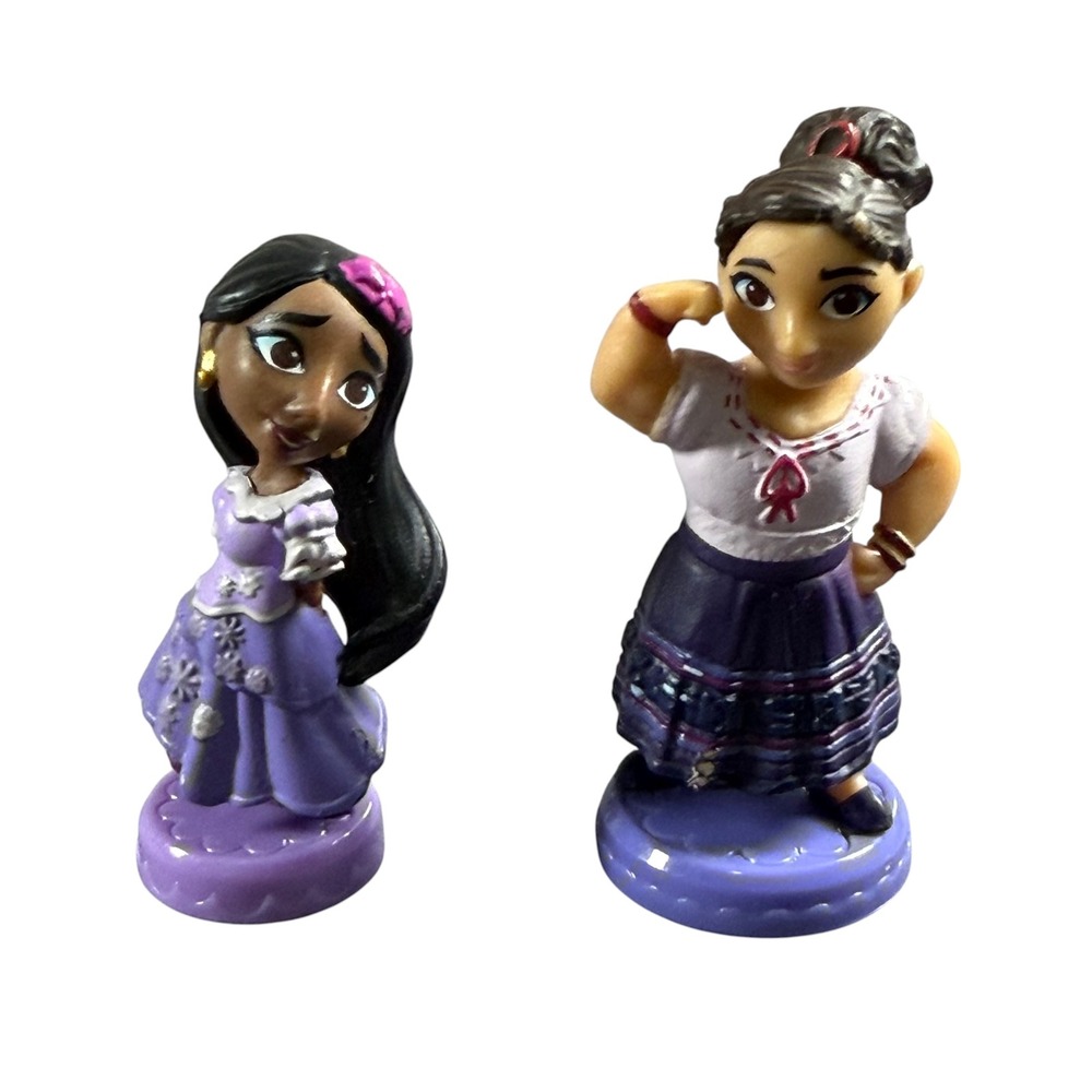 Disney Encanto Isabela and Luisa Madrigal Mini Figures Jakks Pacific Set of 2